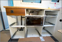 Passt - der Küchenblock steht im Auto :-)