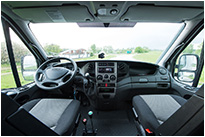 Die Schaltzentrale - das Führerhaus... :-)