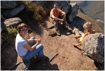 Pause am Blyde River Canyon / "Three Rondevals", Südafrika