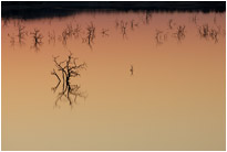 Sonnenuntergang am "Covane Community Camp", Mosambik