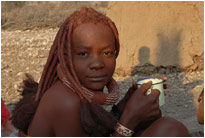 Himbatour mit Marius Steiner vom "Camp Aussicht", Namibia