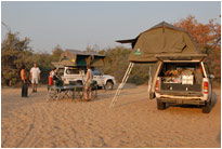 Nachtlager direkt vor dem Van Zyls Pass, Namibia