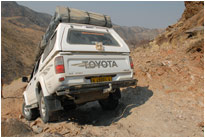Jetzt wird es ernst..., Van Zyls Pass Namibia