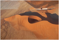 Düne 45 von oben, [Namibia]