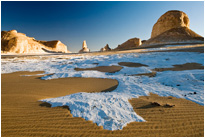 Eis in der Wüste, Akabat Region / Ägypten