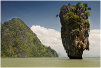 Der weltberühmte Kao Tapoo - "James Bond Felsen" / Thailand
