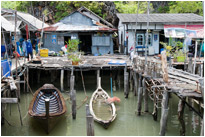 Schwimmendes Dorf "Koh Panyee" / Thailand