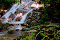 Wunderschöner Manora Wasserfall / Thailand