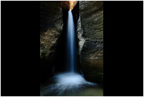 Wasserfall im Left Fork Creek | Zion NP. | Utah