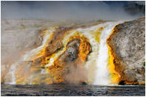 Unglaubliches Farbenspiel bei der Grand Prismatic Spring | Yellowstone N.P. | Wyoming