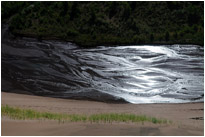 Kleiner Fluß am Fuß der Dünen | Great Sanddunes NP. | Colorado