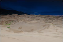 Dramatischer Gewitterhimmel direkt nach einem Unwetter | Great Sanddunes NP. | Colorado