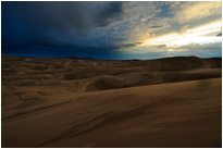 Ich habe Glück, die Sonne zeigt sich noch einmal...| Great Sanddunes NP. | Colorado