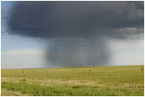 Gewitter über den nicht enden wollenden texanischen Weiden | Texas