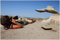 Silke am Boden... |  Bisit Wilderness | New Mexiko