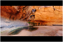 Panorama aus 9 Aufnahmen des "Golden Cathedrals" | Utah