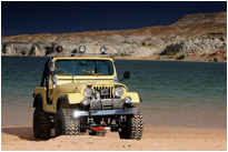Offroad Jeep am Lake Powell | Utah