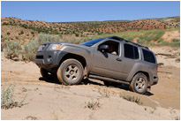 Flußdurchquerung auf dem Weg zu den North Coyote Buttes | Utah