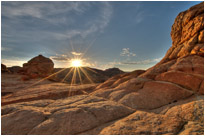 Traumhafter Sonnenuntergang in den South Coyote Buttes | Utah