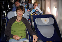 Luxioriöser Reise in der Lufthansa Business Class :-) | Irgendwo über Afrika