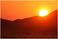 Sunset auf Koiimasis | Namibia