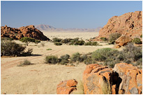 Traumhafte Felsenlandschaft auf Koiimasis  | Namibia