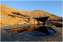 Pool auf Koiimasis - ein bisschen kalt zu dieser Jahreszeit... | Namibia