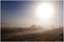 Aus dem Wind wurde Sandsturm... | Namibia