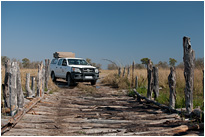Brücke am Third Bridge Camp | Moremi NP., Botswana