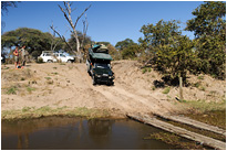 Provisorische Flußüberfahrt | Chobe NP., Botswana