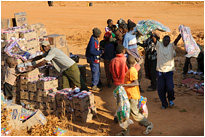 Hier wird erst einmal abgeladen | Sambia