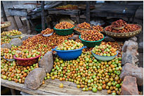 Uns völlig unbekannnte Früchte, die aber nicht sonderlich geschmeckt haben | Sambia