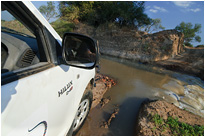 ...besser nicht - wir wählten eine Umfahrung... ;-) | Sambia